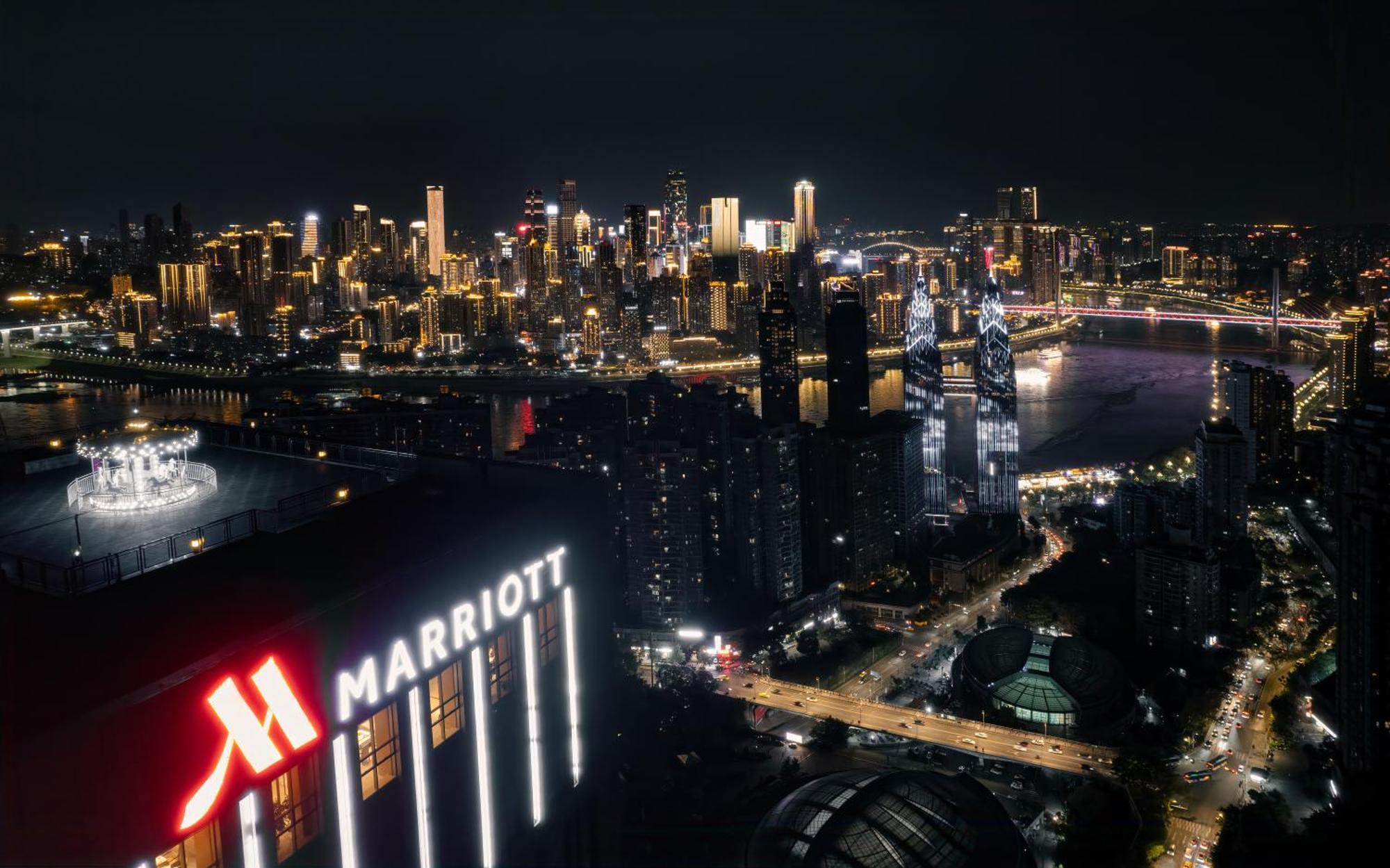 Chongqing Marriott Hotel Zewnętrze zdjęcie
