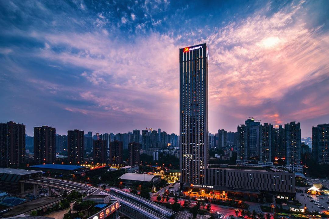 Chongqing Marriott Hotel Zewnętrze zdjęcie